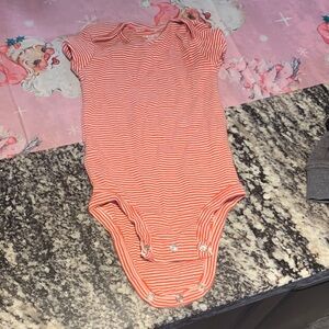 Striped red Kids One Piece
